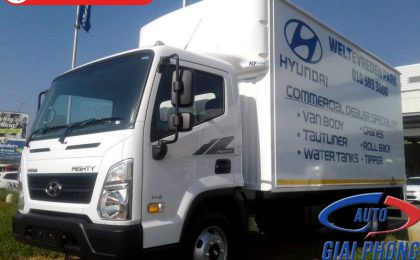 Chi tiết về xe tải Hyundai Mighty EX6 Thùng Kín